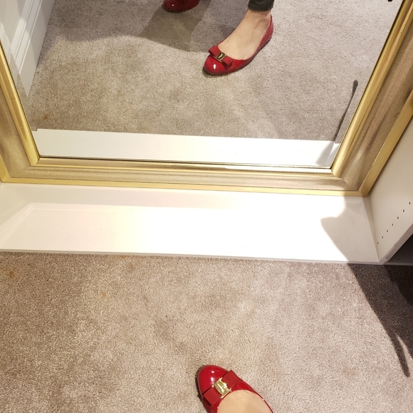 **SOLD***100%Authentic Salvatore Red Varina Ballet - Picture 2 of 13